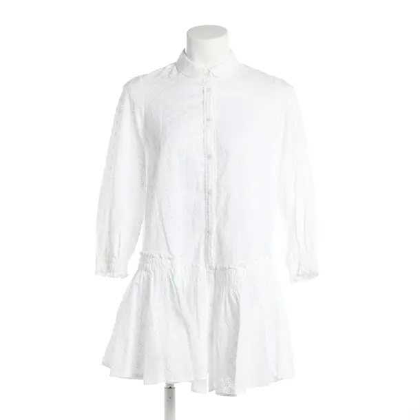 Dress, in White, Cotton, Poupette St. Barth