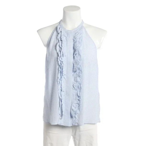 Top, in Light Blue, Viscose, Dorothee Schumacher