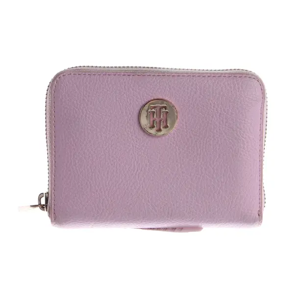 Geldbörse, in Hellrosa, Leder, Tommy Hilfiger