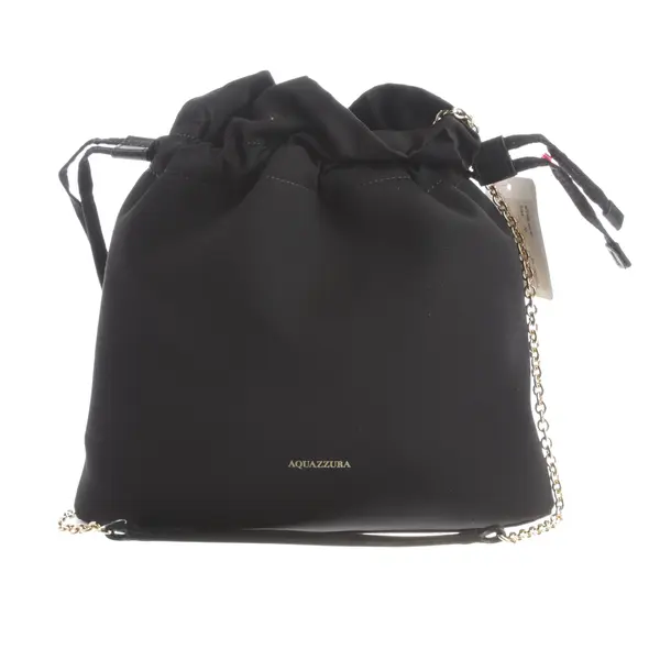 Shoulder Bag, in Black, Polyester, Aquazzura