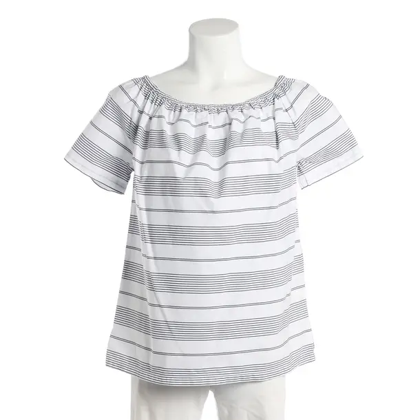 Blouse, in White, Cotton, 0039 Italy