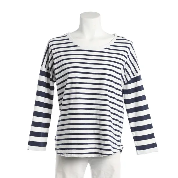 Manica lunga, in Blu, Cotone, Chiuso