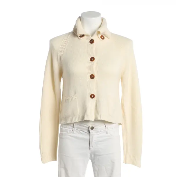 Cardigan, in Pastel Yellow, Cashmere, Iris von Arnim