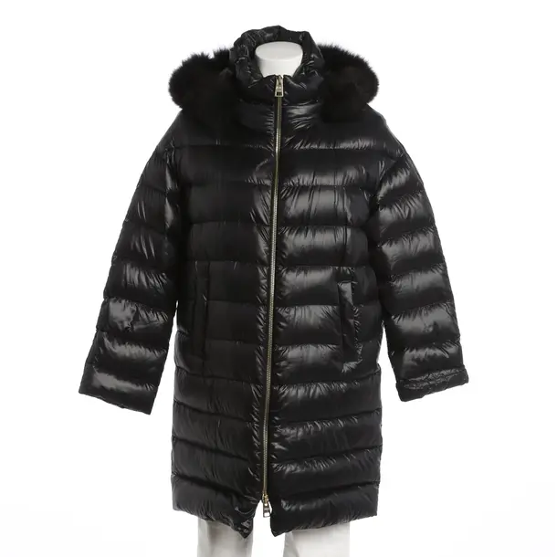 Mid-Season Coat, in Blue, Polyimide, Herno