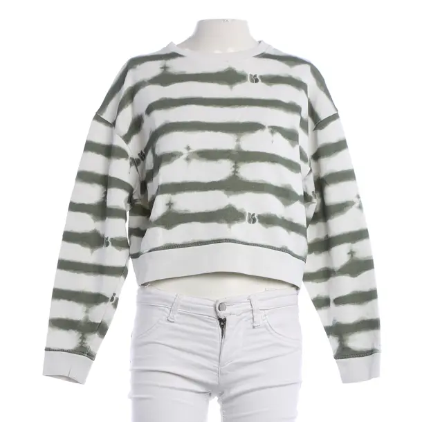 Sweatshirt, in Cream, Baumwolle, Ba&sh