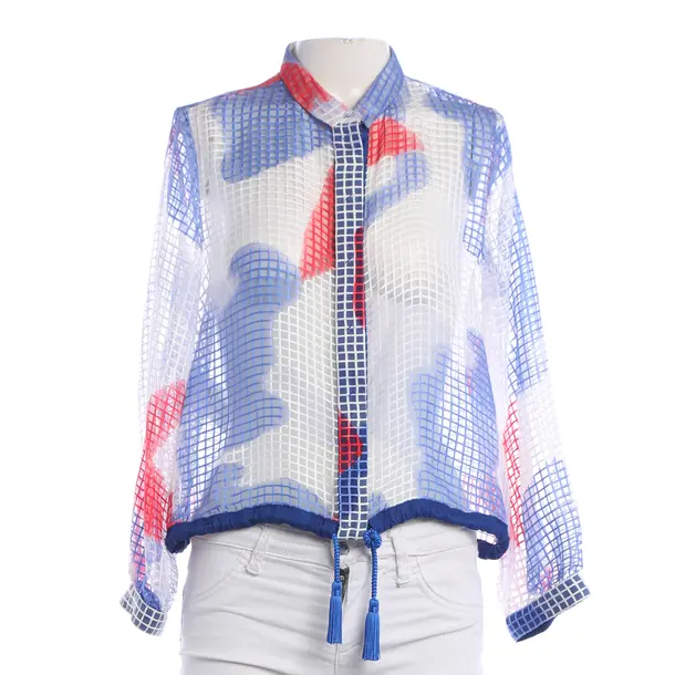 Blouse, in Multicolored, Polyester, Emporio Armani