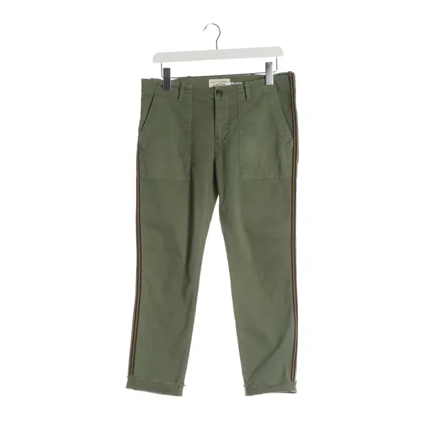 Pants, in Green, Cotton, Nili Lotan