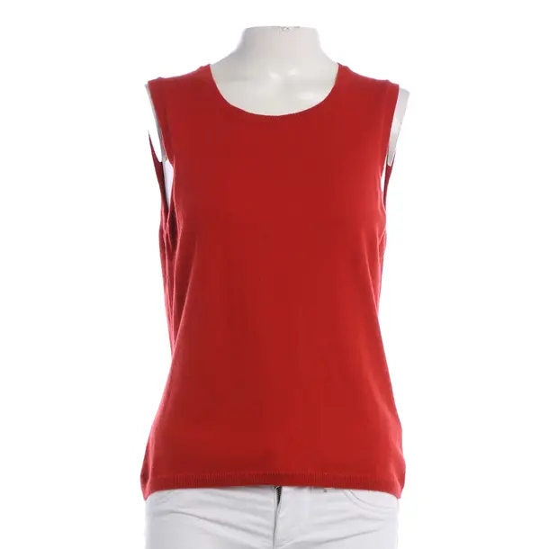 Sweater Vest, in Red, Cashmere, Malo