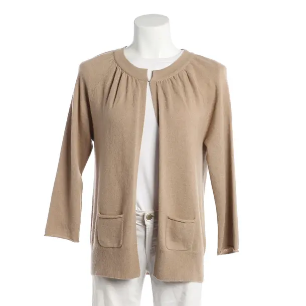Strickjacke, in Hellbraun, Kaschmir, Herzensangelegenheit