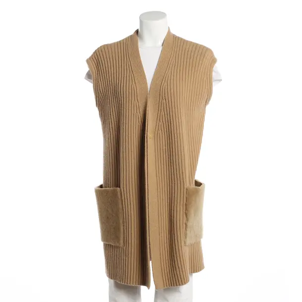 Weste, in Hellbraun, Wolle, Max Mara