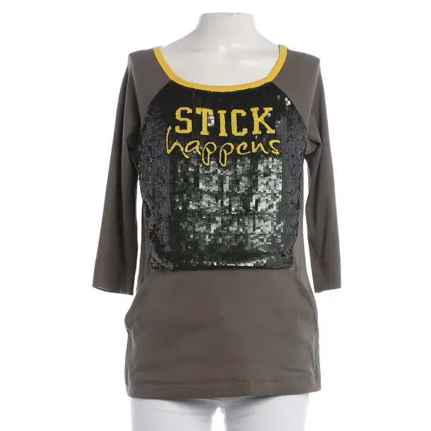 Long Sleeve Shirt, in Green, Cotton, Marc Cain Sports