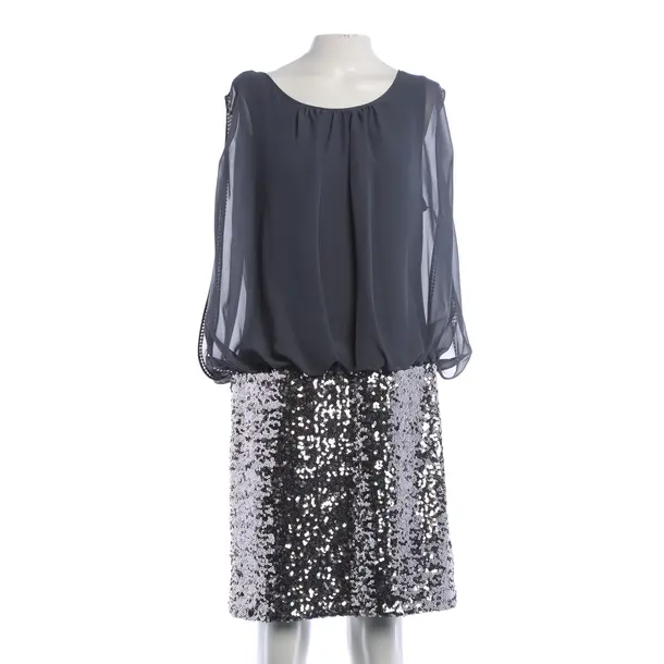 Cocktailkleid, in Grau, Polyester, Steffen Schraut