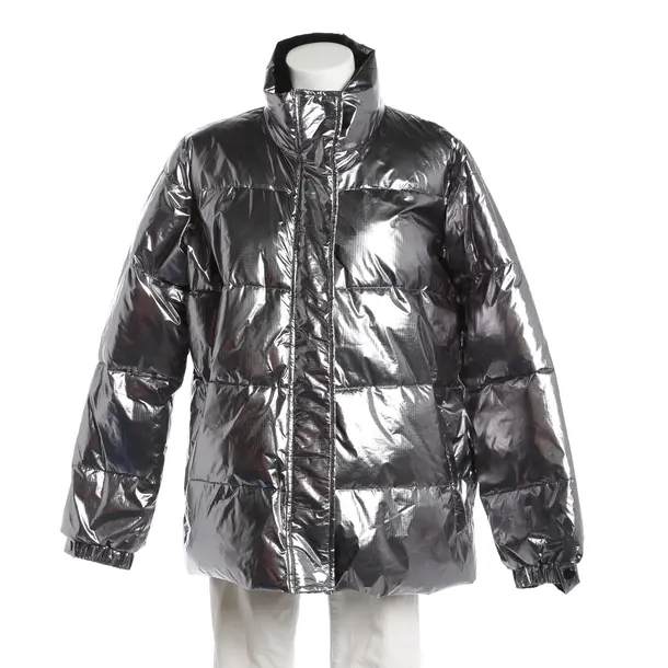 Mid-Season Jacket, in Silver, Polyimide, Twin Set