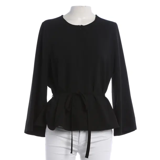 Bluse, in Schwarz, Viskose, Ganni