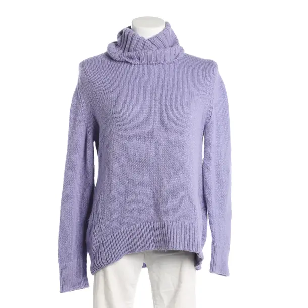 Maglione, in Viola, Poliammide, Chiuso
