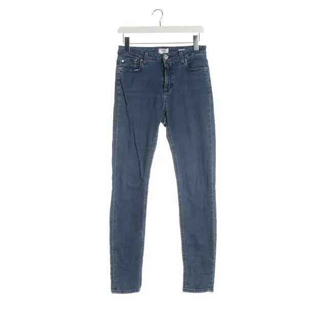 Jeans straight fit, in Blu, Cotone, Chiuso