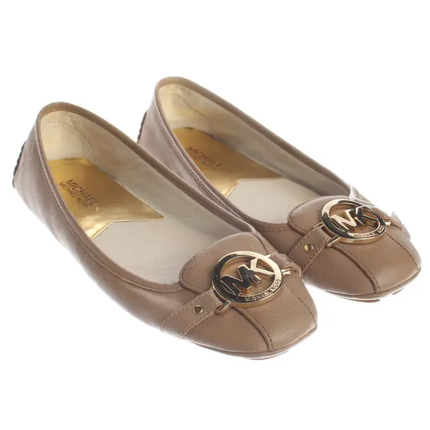 Ballerinas, in Hellbraun, Michael Kors