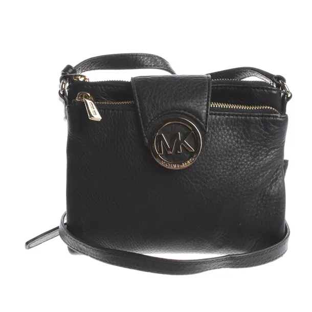 Schultertasche, in Schwarz, Leder, Michael Kors