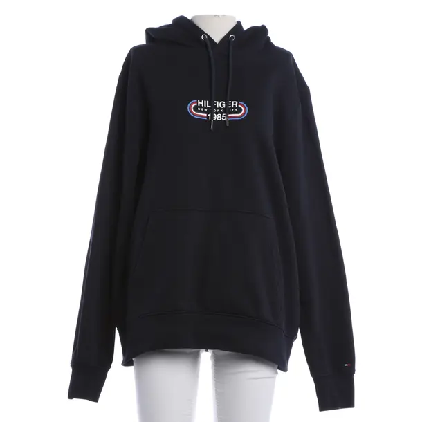 Hoodie, in Navy, Cotton, Tommy Hilfiger