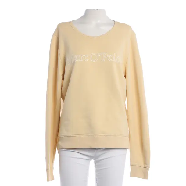 Sweatshirt, in Pastel Yellow, Cotton, Marc O'Polo