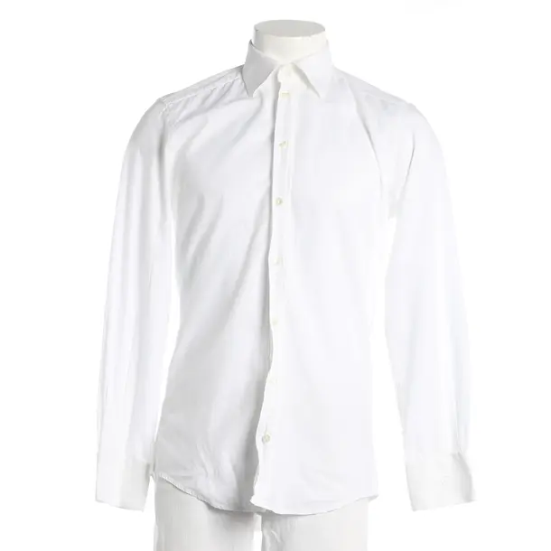 Shirt, in White, Cotton, Dolce & Gabbana