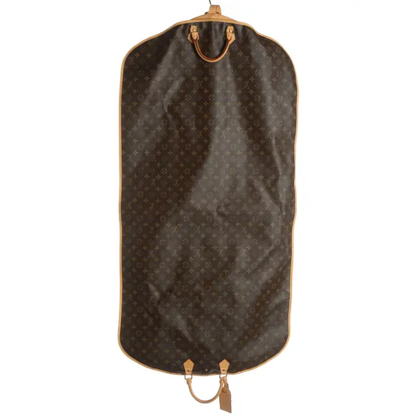 Garment Bag, in Brown, Leather, Louis Vuitton