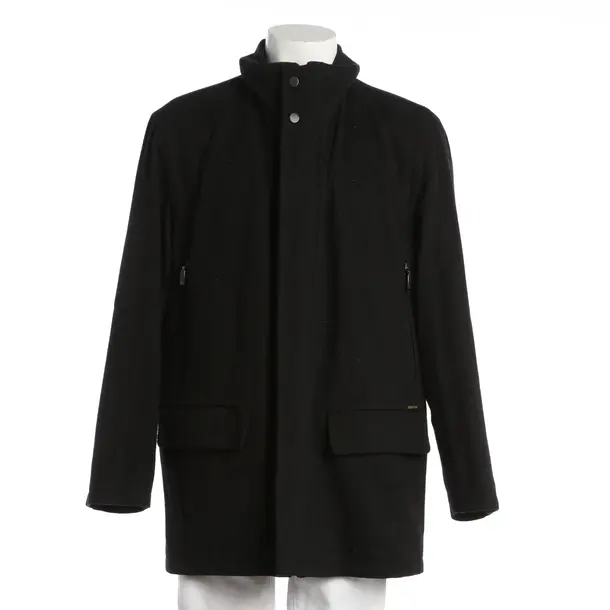 Übergangsjacke, in Schwarz, Wolle, Lodenfrey