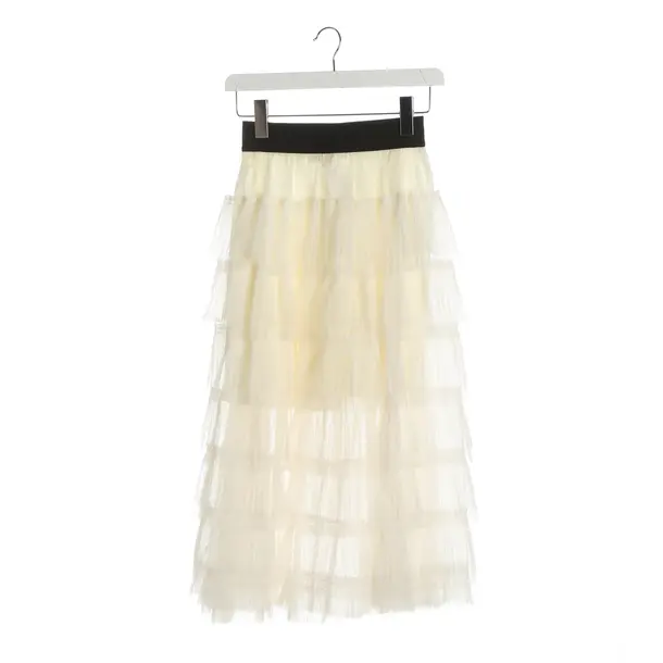Skirt, in Cream, Polyester, Maje