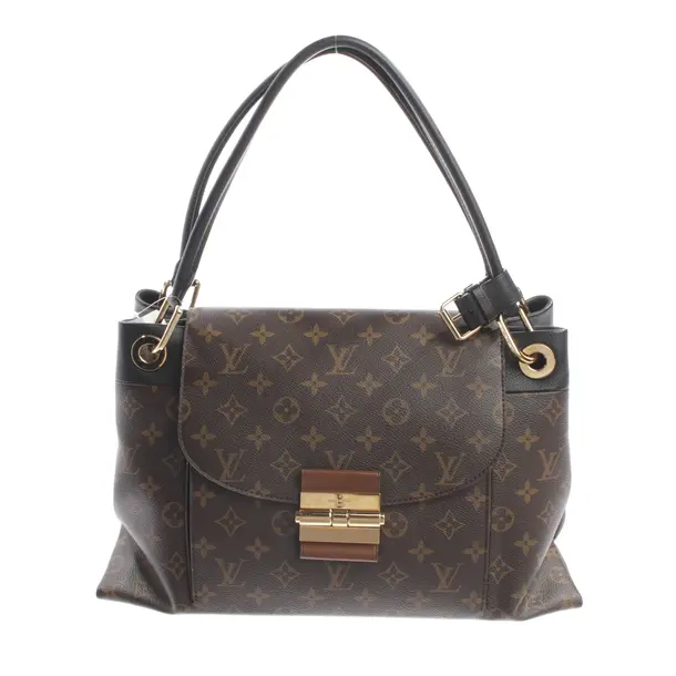 Schultertasche, in Braun, Canvas, Louis Vuitton