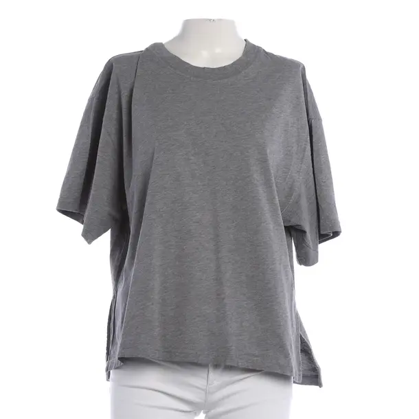 Shirt, in Gray, Cotton, Closed