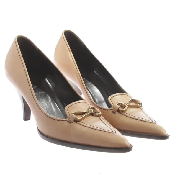 Pumps, in Hellbraun, Prada