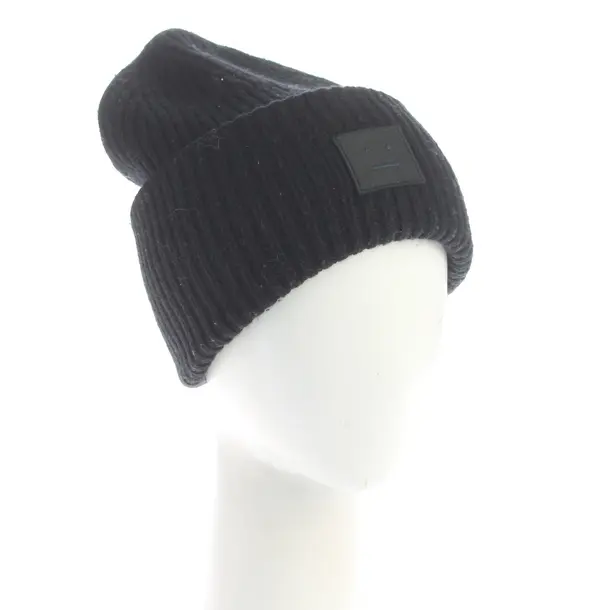 Beanie, in Black, Wool, Acne Studios