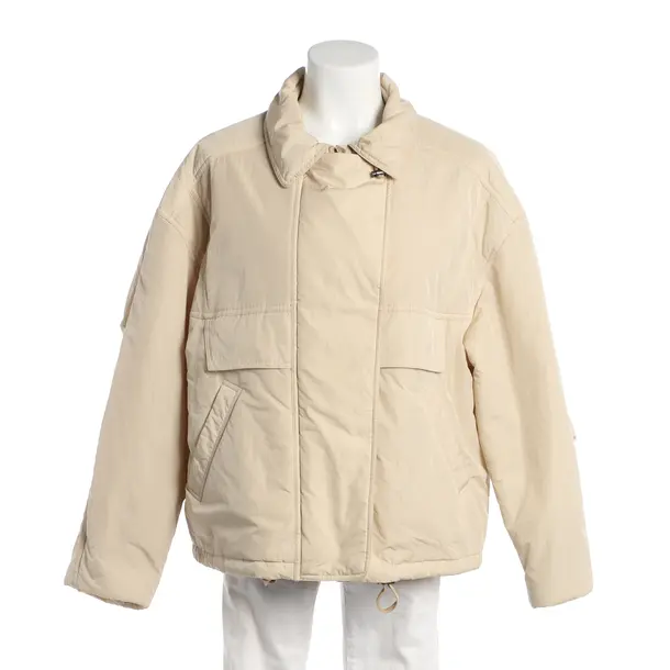 Mid-Season Jacket, in Beige, Polyimide, Isabel Marant