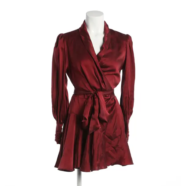 Cocktail Dress, in Bordeaux, Silk, Zimmermann
