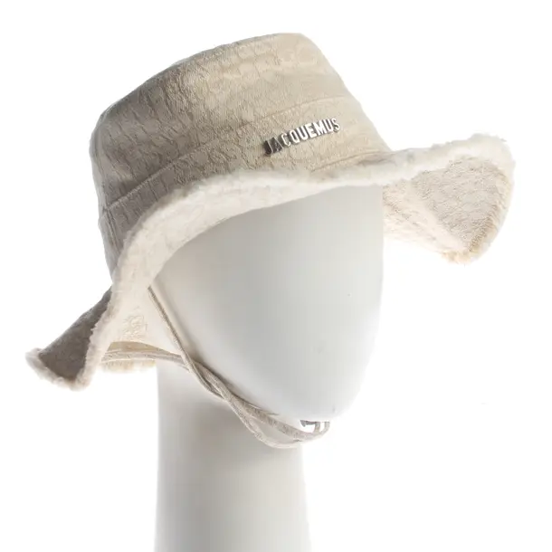 Hat, in Beige, Cotton, Jacquemus