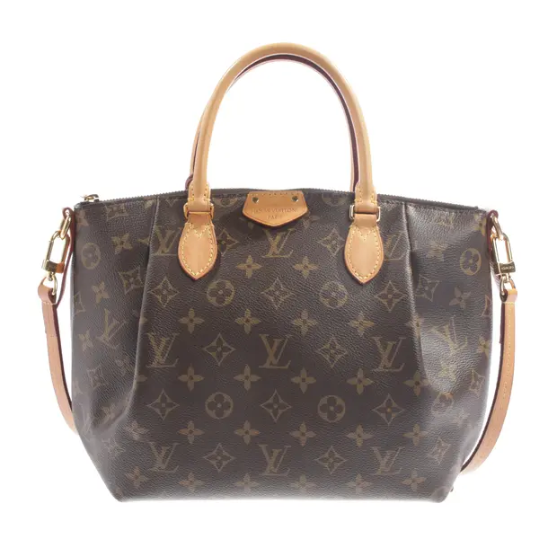 Handtasche, in Dunkelbraun, Canvas, Louis Vuitton