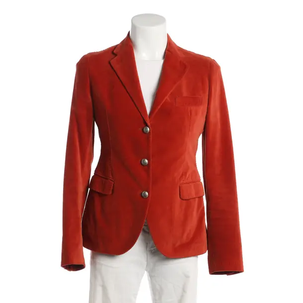 Blazer, in Dunkelorange, Baumwolle, Tagliatore