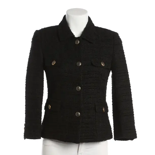 Blazer, in Black, Cotton, Tagliatore