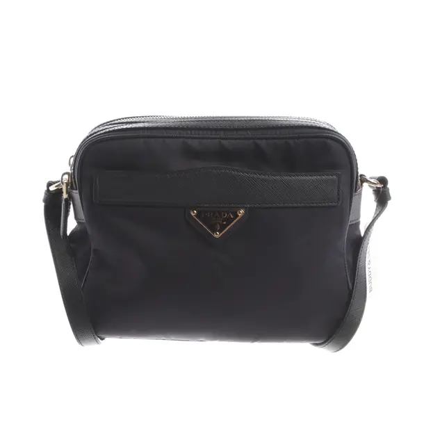 Schultertasche, in Navy, Polyamid, Prada