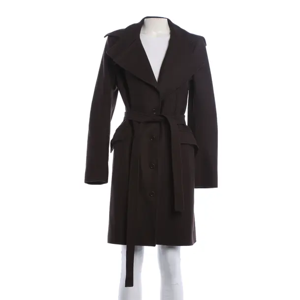 Mid-Season Coat, in Brown, Wool, Patrizia Pepe