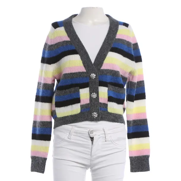 Cardigan, in Multicolored, Wool, Ganni