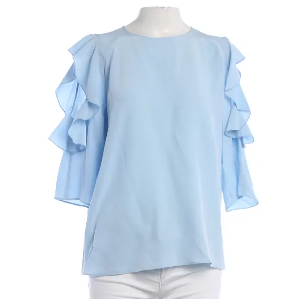 Blouse, in Light Blue, Silk, Hugo Boss Red Label