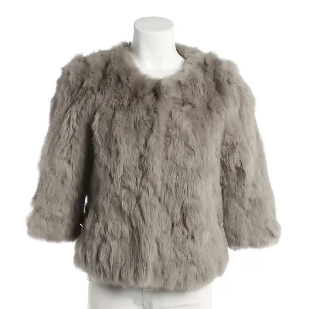 Felljacke, in Grau, Fell, Fuchs Schmitt