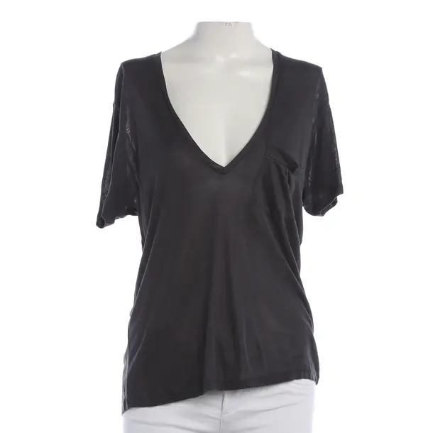 Shirt, in Grau, Seide, Saint Laurent