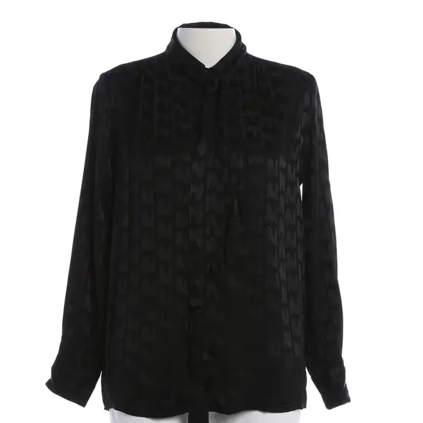Blouse, in Black, Acetate, MSGM
