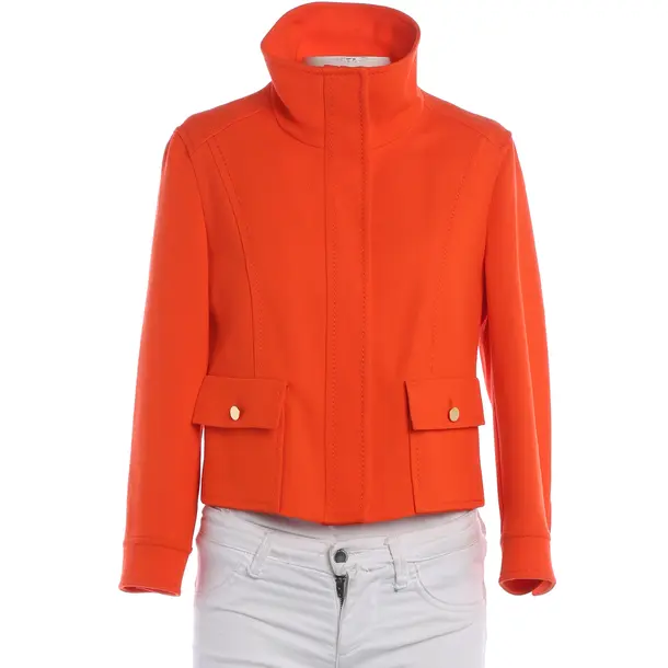 Übergangsjacke, in Dunkelorange, Wolle, Akris