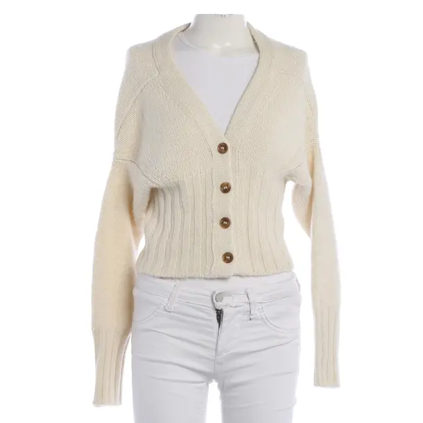 Cardigan, in Beige, Wool, Dolce & Gabbana