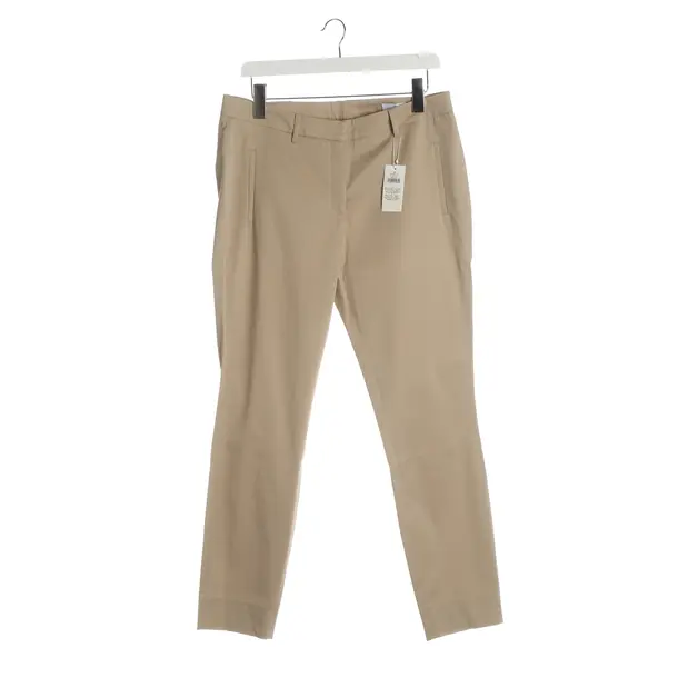 Hose, in Camel, Baumwolle, Van Laack