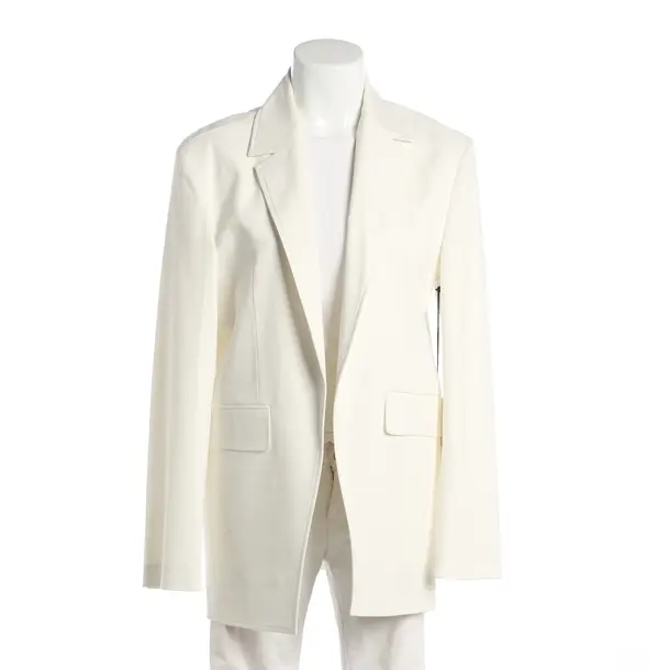 Blazer, in Weiß, Polyester, Deveaux