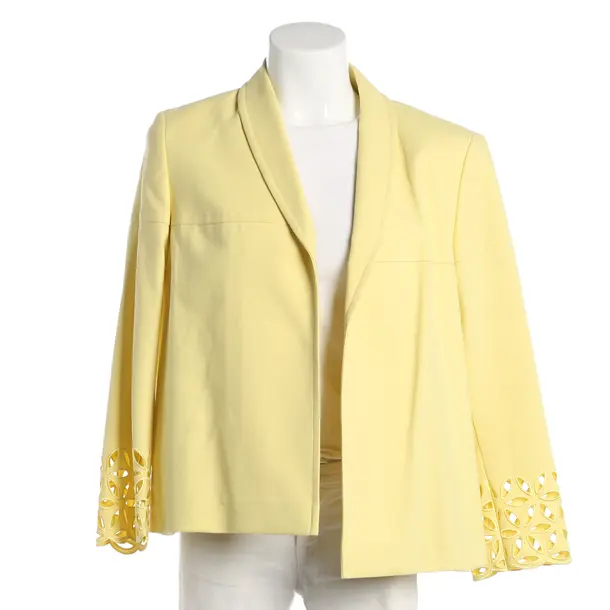 Blazer, in Gelb, Baumwolle, Escada